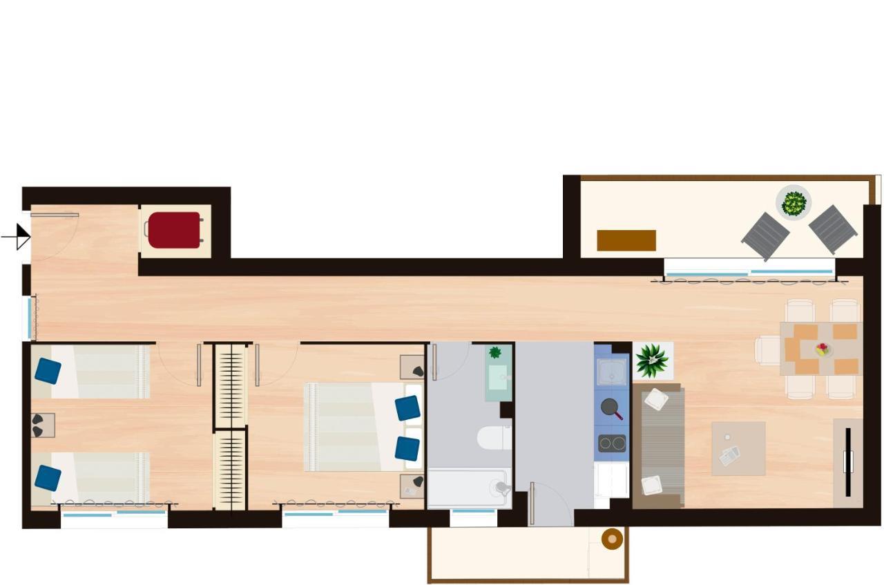 La Siesta Puerto Rico Apartman Salou Kültér fotó